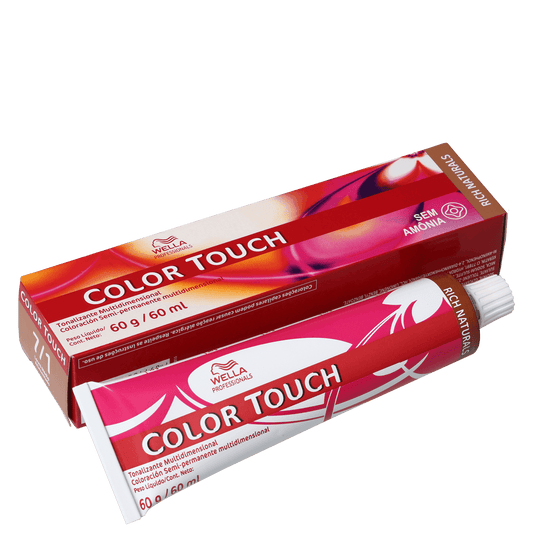 Wella Professionals Color Touch 7/1 Louro Médio Acinzentado - Tonalizante 60g