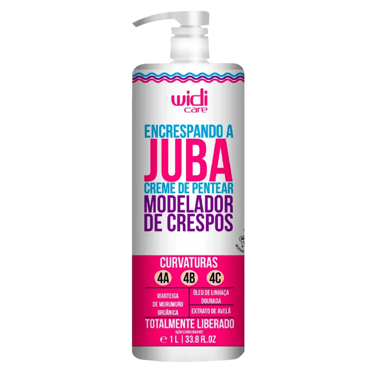 Widi Care Encrespando a Juba - Creme de Pentear 1L