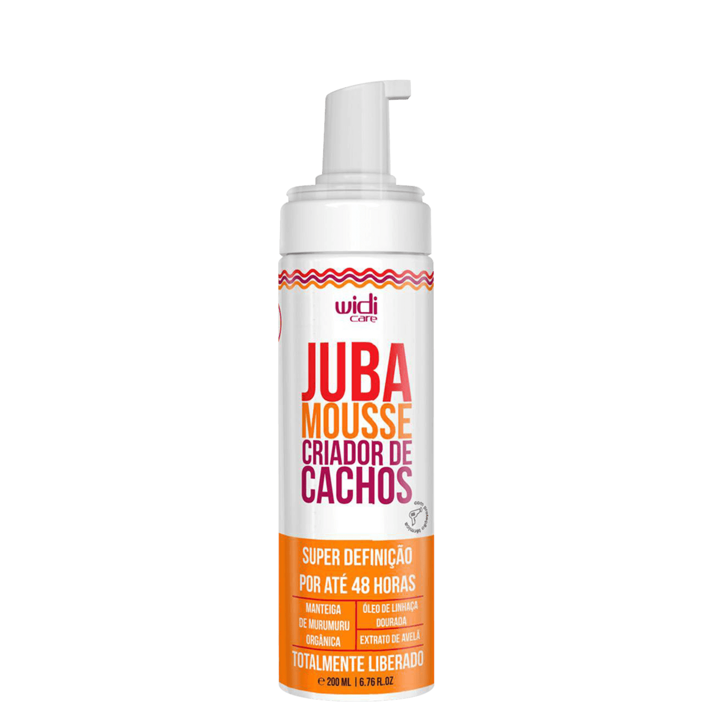 Widi Care Juba Criador de Cachos - Mousse Capilar 180ml