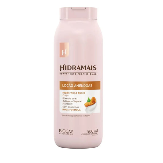 Loção Hidratante amêndoas 500ml Hidramais