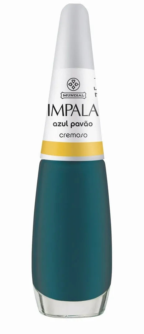 Esmalte Impala Cremoso Azul pavão