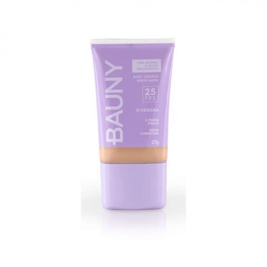 Bauny - Base Matte Retinol com FPS 25 cor 040