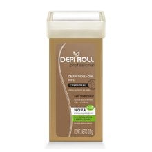 Cera Depilatória Roll-On Depi Roll Tradicional 100g - embalagem completa