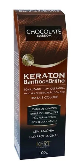 Banho de Brilho Keraton chocolate 100g
