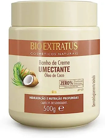 Bio Extratus Umectante Óleo de Coco - Banho de Creme 500g