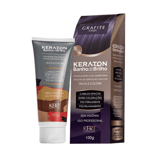 Banho de Brilho Keraton grafite 100g