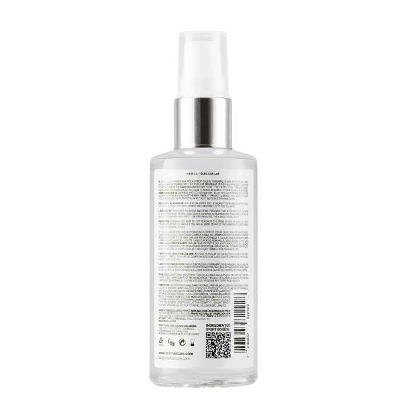 BRAÉ Ana Siebert Intense Repair - Óleo Capilar 60ml - verso