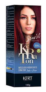 Banho de Brilho Keraton scarlet 100g