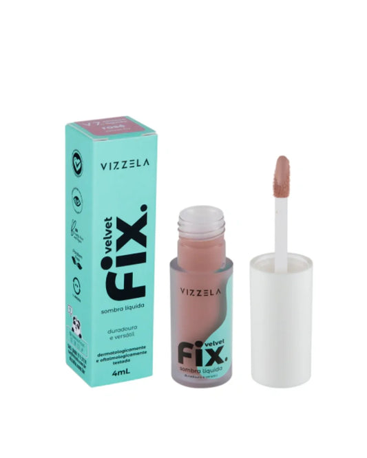 Sombra Líquida Velvet Fix - Vizzela Rose