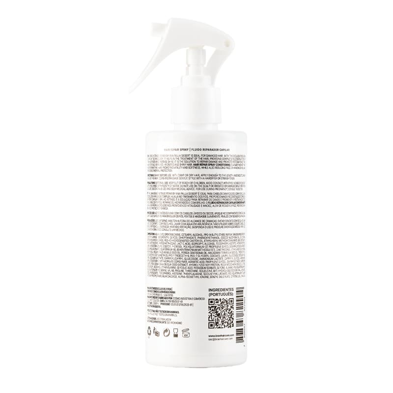 BRAÉ Ana Siebert Intense Repair - Fluido Reparador Capilar 260ml - verso