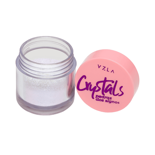 Vizzela Cosméticos Ecobrilho Crystals Pedra dos Signos Câncer - Pigmento 1,5g